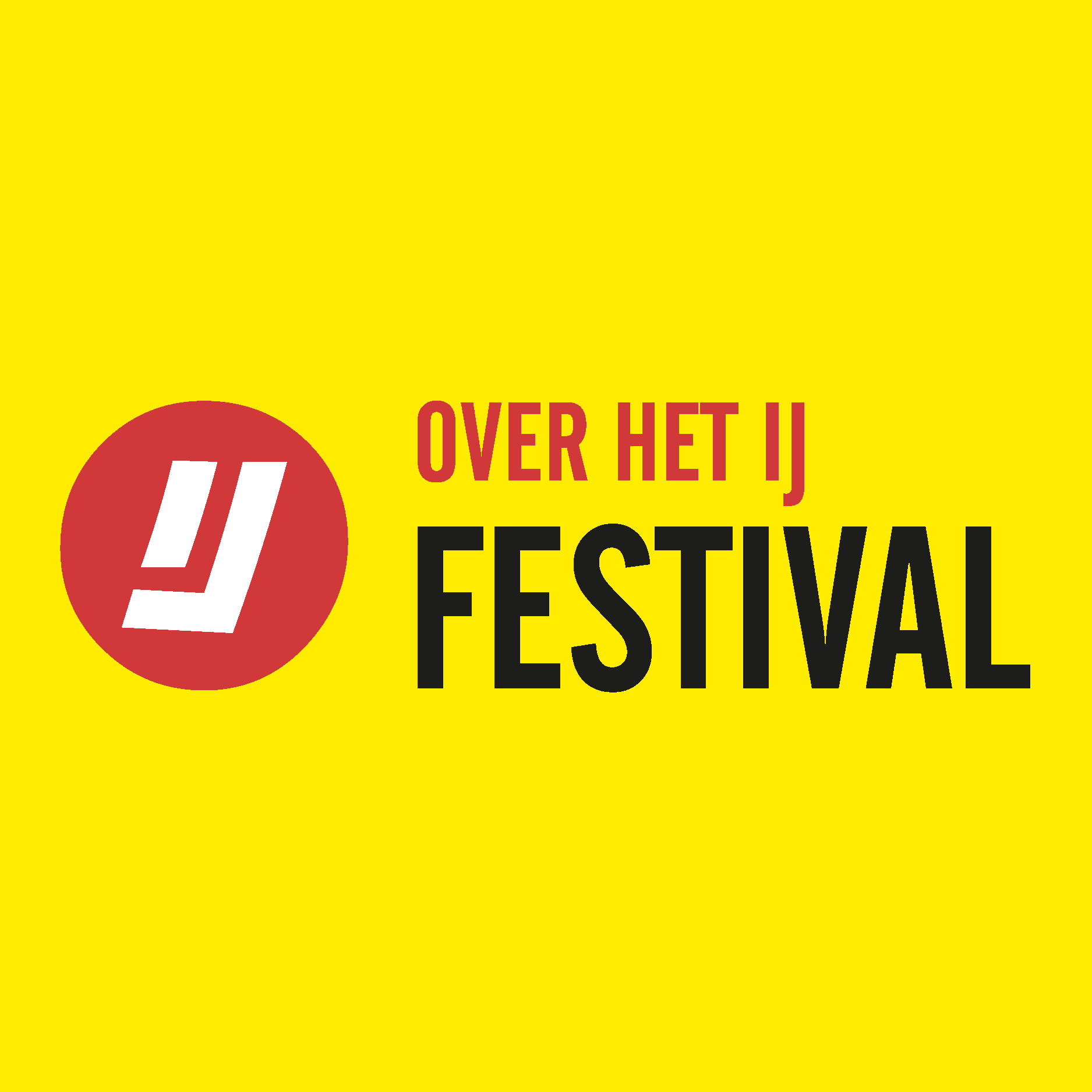 Over Het IJ Festival Logo Vector Logo